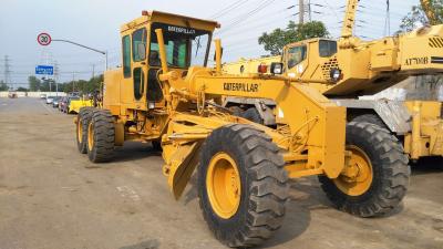 China Medium Sized Cat 12g Motor Grader 14 Ton Secondhand Famous Brand for sale