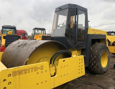 China Single Drum 17ton Used Vibratory Roller Construction Bomag Bw217D-2 for sale