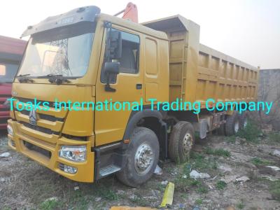 China 351-450hp Used HOWO Tipper Truck 4 Type In Stock Front Lifting Style for sale