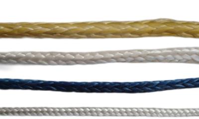 China Poly Amide Fibre Hollow Braided Core Paper Carrier Rope for sale