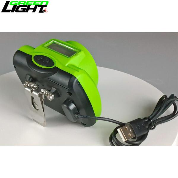 Quality LED Underground Cordless Cap Lamp Rechargeable For Mining 15000lux 6.8Ah IP68 for sale