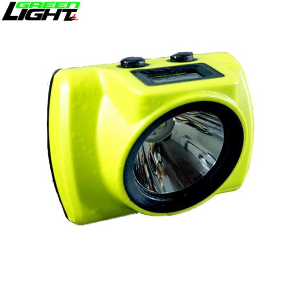Quality LED Cordless Mining Cap Lamp 385LUM 25000LUX For Coal Miner Safety for sale