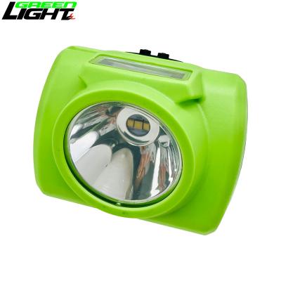 China 6.8Ah Underground Cap Lamp , Waterproof Cordless Miners Cap Lamp 15000lux 3.7V for sale