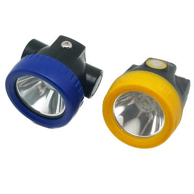 中国 5000lux LED 鉱山キャップライト 防水 IP68 鉱山ハードキャップライト 販売のため
