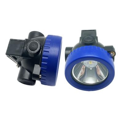 China Cordless LED Coal Miner Hard Hat Light IP67 96lm With Over Charging Protection for sale