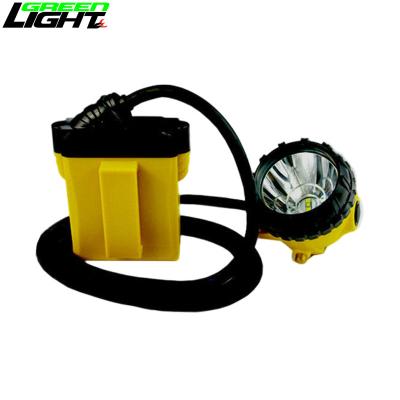 China ATEX Mining Hard Hat Lights Cordless IP68 Waterproof 10.4Ah 25000lux for sale