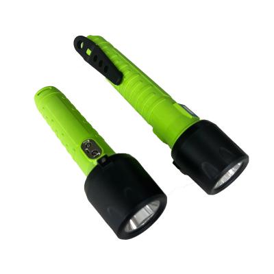 China Torch Explosion Proof Flashlight 6.4 Ah 6000lux IP68 Waterproof With SOS for sale