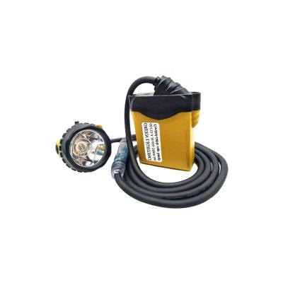 China 25000lux Miners LED Cap Lamp Safety With Warning High Beam IP68 Impact Resistant for sale