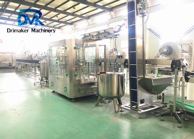 China 2000bph 3.1kw Hot Liquid Filling Machine For Fruit Juice  8 Filling Heads for sale