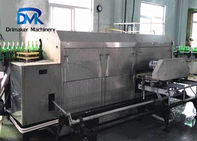 China Automatic Glass Bottle Washing Machine / Rinsing Inside Brushing System for sale