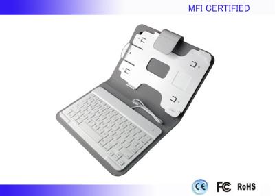 中国 携帯用 MFI の iPad の Apple のキーボードの革箱は 8 ピン コネクタをワイヤーで縛りました 販売のため