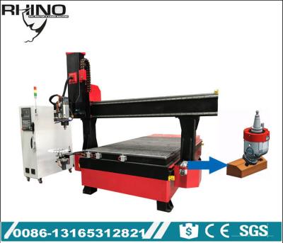 China Multi Functional 4 Axis CNC Wood Router Machine Italy Drilling Head Type for sale
