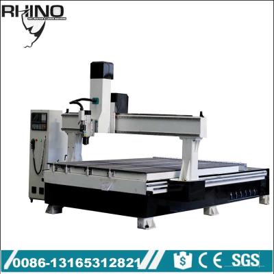 China Rhino brand Linear tool changer fast speed ATC CNC Router machine , automatic tool changer ISO30 holder for sale