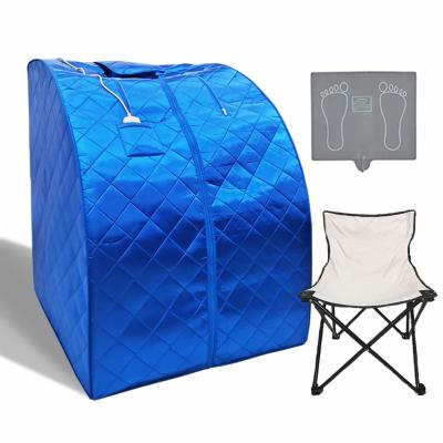 China 1050W Foldable Indoor Lose Weight Relax Portable Sauna Single Person for sale