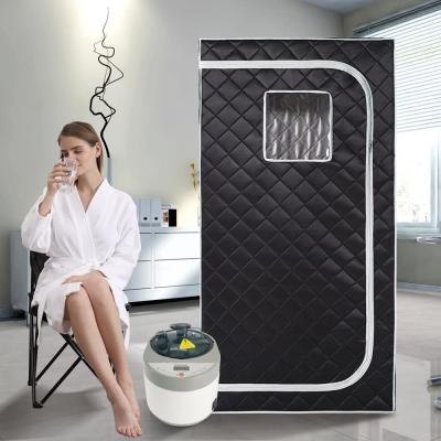 中国 Full Size Portable Steam Sauna Kit Personal Spa For Home Relaxation 販売のため