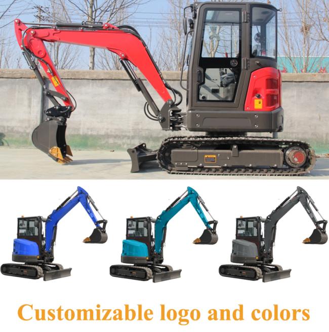 1.0 Ton Mini Excavator for Trenching and Utility Work