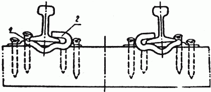 60Si2Mn Material Russian Rail Anchor P65 Anticreeper For Rail Fixation