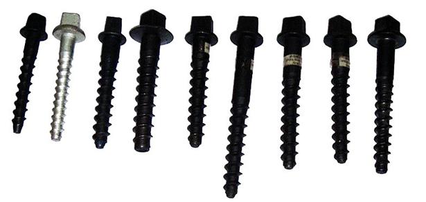 various of screw spikes