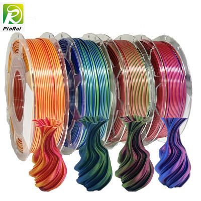 China Silk 1.75 Mm 3d Printer Dual Color Pla Filament 2 Color for sale