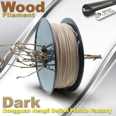 China Anti Corrosion Wooden Filament For 3D Wood Printing Material 1.75mm / 3.0mm for sale