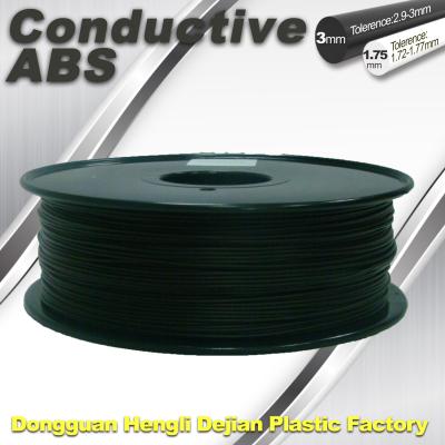 China Good Performance Of Electroplating ABS Conductive 3D Printer Filament 1kg / Spool  Conductive Filament for sale