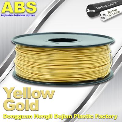 China Soft Colorful 1.75mm /  3.0mm 3D Printing ABS Filament  Material For 3D Printers for sale