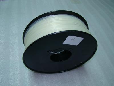 China El filamento más de alta resistencia de la impresora del nilón 3D, materiales del filamento de la impresión 3D en venta