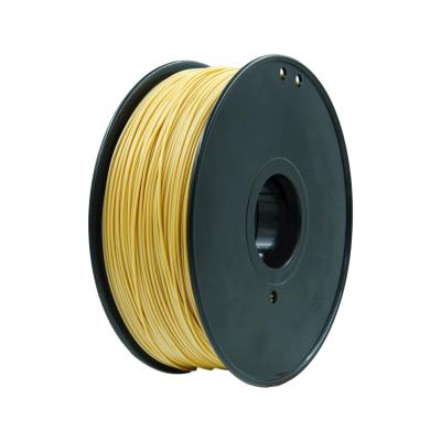 China Gold Color 3.0mm 1.75 Mm 3d Printer Filament Pla , 3d Printer Plastic Filament for sale