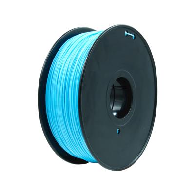 China 340m Length PLA 3D Printer Filament / Blue PLA Filament 1.75 Mm 1kg for sale
