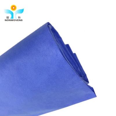China Medical Blue SMS Non Woven Fabric 1.6M 2.1M 3.2M For Surgical Gown for sale