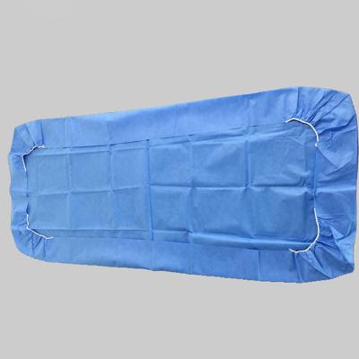 China SMS Disposable Table Cover 45gsm Pad Mattress Hospital Bedding for sale