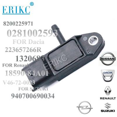 China ERIKC car fit 0281002593  Intake Air Manifold Absolute Pressure MAP Sensor 8200225971 for SUZUKI NISSAN for Renault for sale