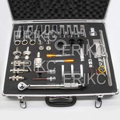 China ERIKC Common Rail Injector Repair Tool Set 40-Piece General Fuel Injector Repair and Disassembly Tool for sale