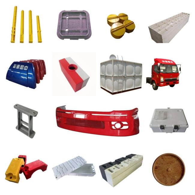 Fiberglass SMC Molded Part for Electric Parts / Auto Parts Truck Bus