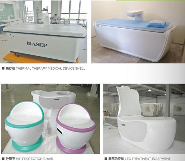 Hand Layup SMC FRP GRP CT Scanner Shell for Medical Parts Device