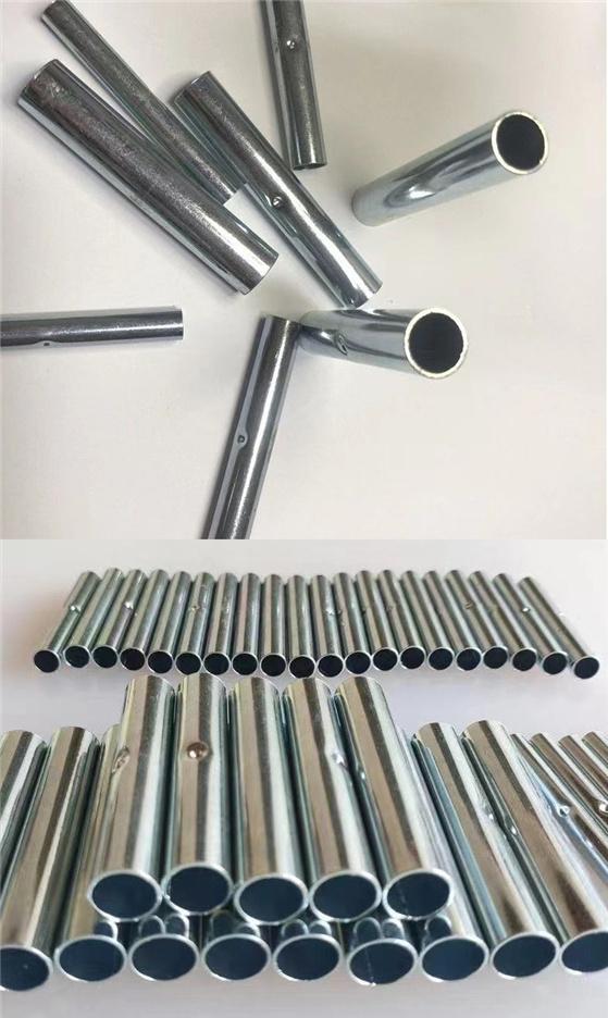 Metal Ferules Tube for Tent Pole Connector Ferrule Galvanized Tent Pole Fitting