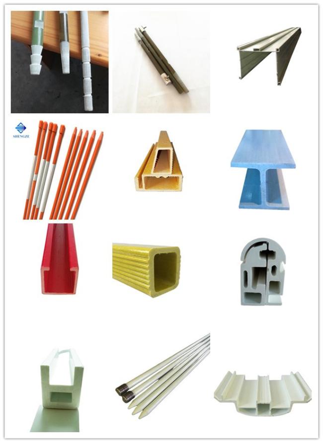 Prfv GRP Pultruded Pipe FRP Pultruded Pipe Glass Fiber Pipe