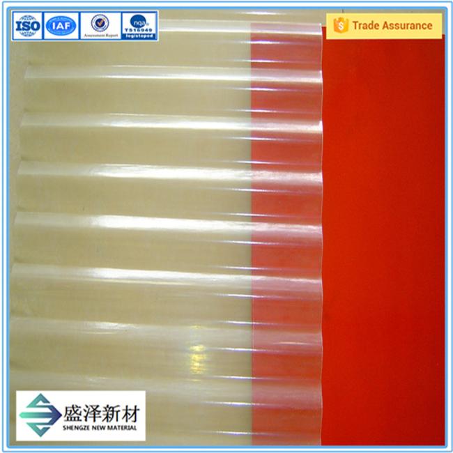 Corrugated Fiberglass Reinforced Roof Plate FRP Sheet for Construction