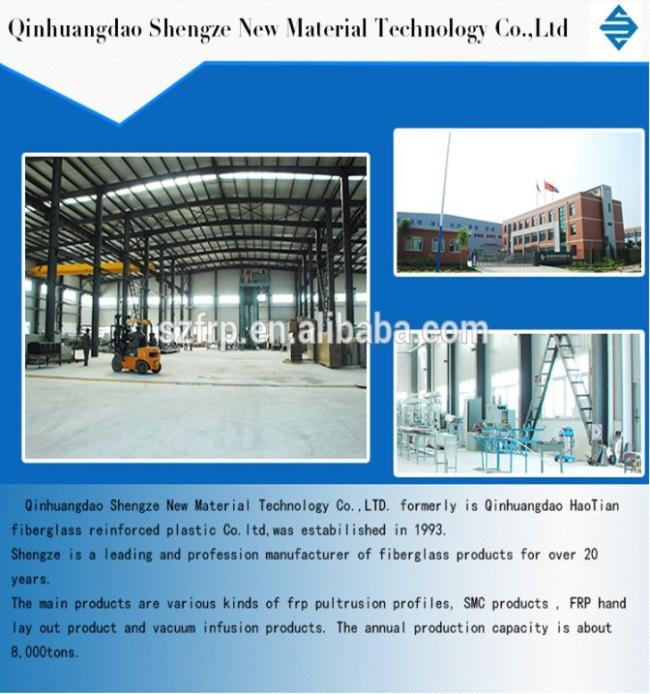 Corrugated Fiberglass Reinforced Roof Plate FRP Sheet for Construction