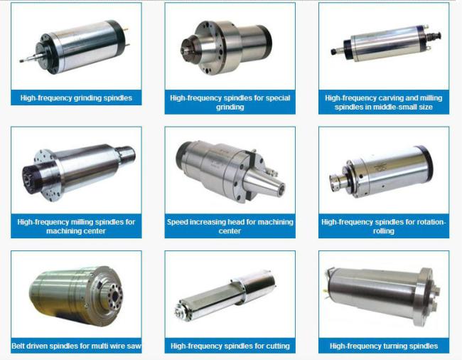 CNC Router Spindle High-Frequency Electric Motor Grinding Spindle/CNC Spindle/Atc Spindle/Water Cooling Spindle/ Air Cooling Spindle with Automatic Tool Change