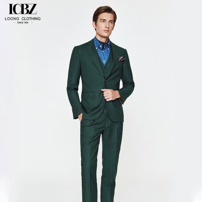 China Customized Designs Three-Piece Suit for Men's Business and Formal Events in British Styl for sale