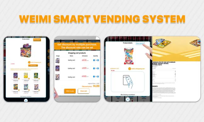 Pokemon Vending Machine Smart Management – Effortless Control at Your Fingertips