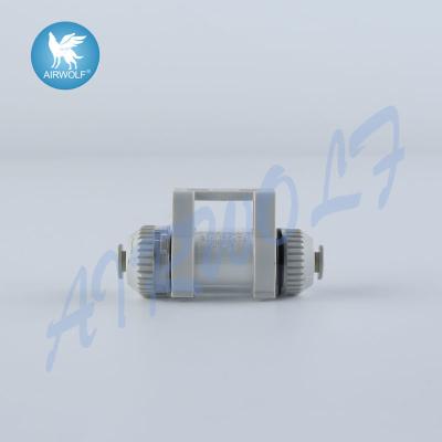 China SMC ZFC Series Air Suction Filter In-line Type with One-touch Fittings Vacuum filter for sale