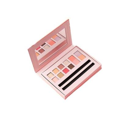 China 12 Colors Empty Make Up Eyeshadow Palette With Mirror 183g for sale