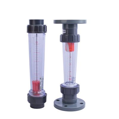 China Medidor de caudal Rotador Medidor de caudal tubo de plástico Medidor de caudal de agua 300-3000L/H en venta