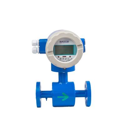 China Integrated Electromagnetic Flow Meter Industrial Sewage Pipe Type Intelligent Electromagnetic Flow Meter for sale
