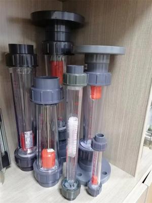 China Simple Structure Plastic Rotameter for Chemical and Light Industry for sale