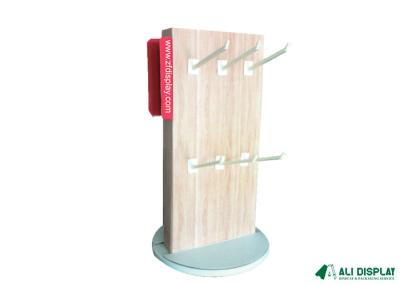 China Roating CDR Counter Display Stand 35cm Greeting Card Display Rack for sale