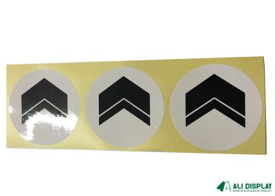 China PSD UV Adhesive Label Sticker 30mm  PE Price Tag Label for sale