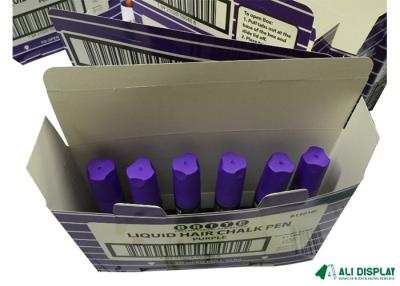 Chine Emballage de empaquetage cosmétique de maquillage de carton des boîtes CMYK de l'ornement 250mm de cheveux à vendre